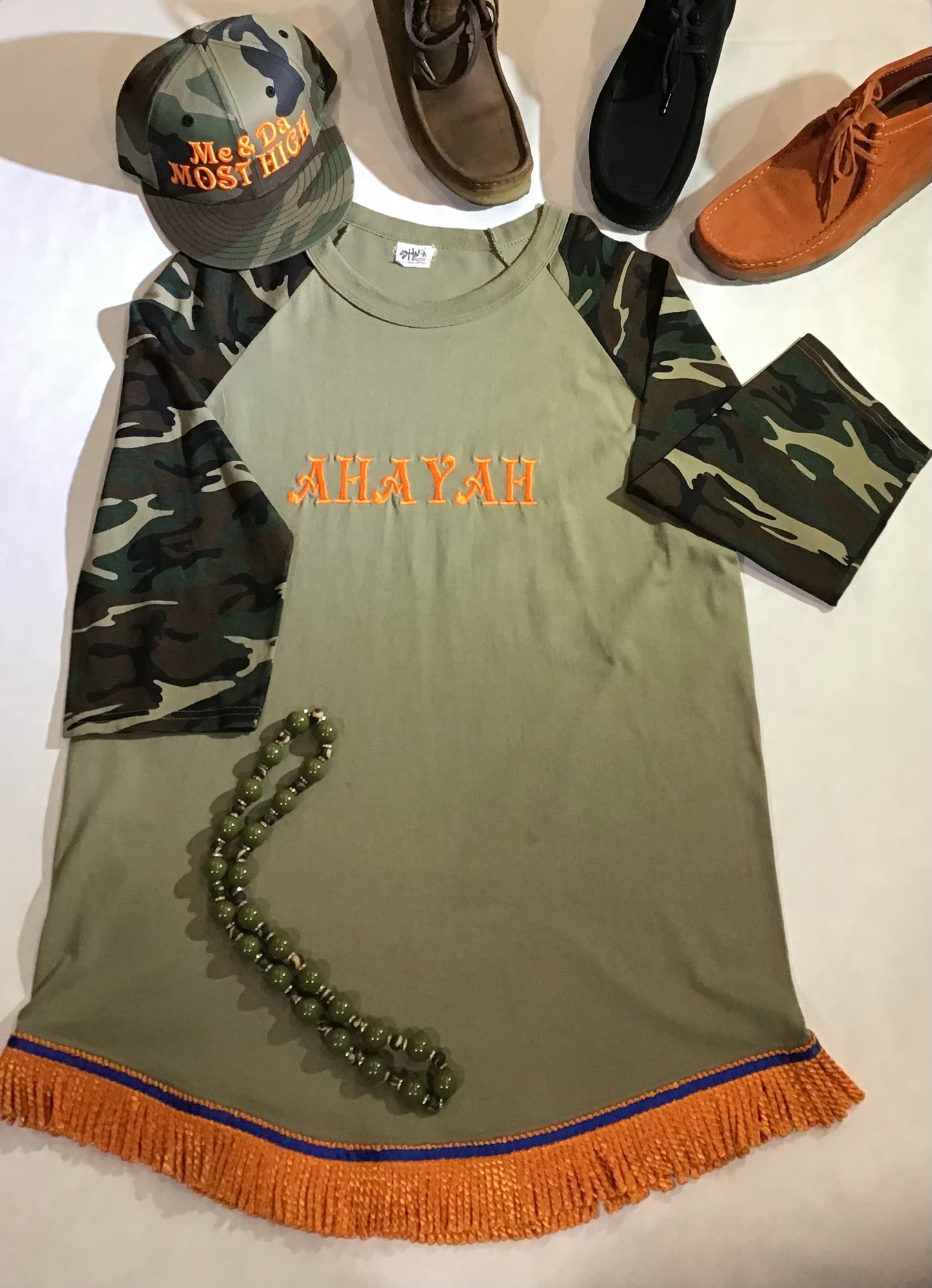 3/4 length sleeve Tee