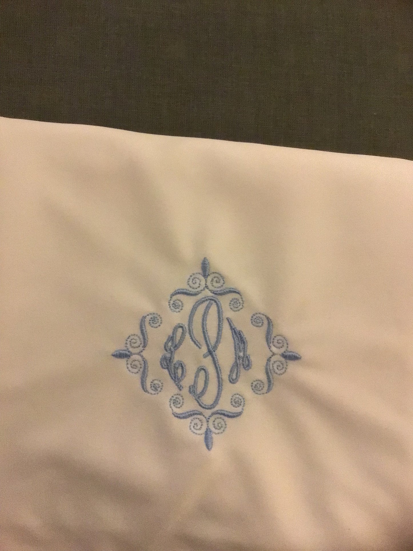 Monogramed Headwrap